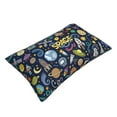 thumbnail image 3 of Bingfone Colorful Space Standard Size Pillowcase, Long Staple Pure Cotton Envelope Closure Pillow Cover,20"X30", 3 of 9