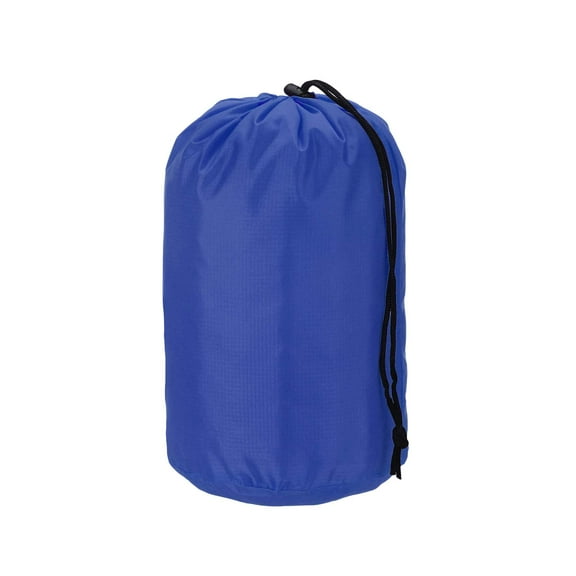 Uxcell Stuff Sack, Nylon Waterproof Storage Sacks Portable Drawstring Dry Stuff Bag Gear Organization with Toggle, 4x8Inch Fit for Backpacking Camping Traveling Hiking(Dark Blue)