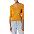 thumbnail image 1 of walmart Essentials Womens Lightweight V-Neck Sweater, 1 of 8