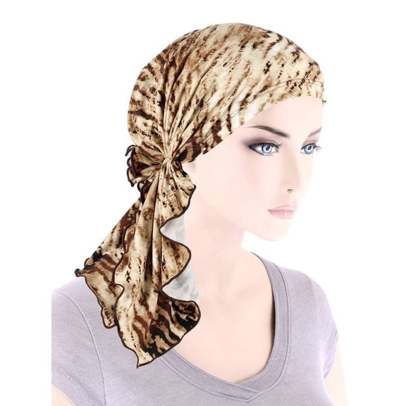 The Bella Scarf Brown Tiger