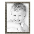 thumbnail image 2 of ArtToFrames 17" x 22" Silver Picture Frame, 17x22 inch Silver Wood Poster Frame (WOM-4993),  Pack, 2 of 7