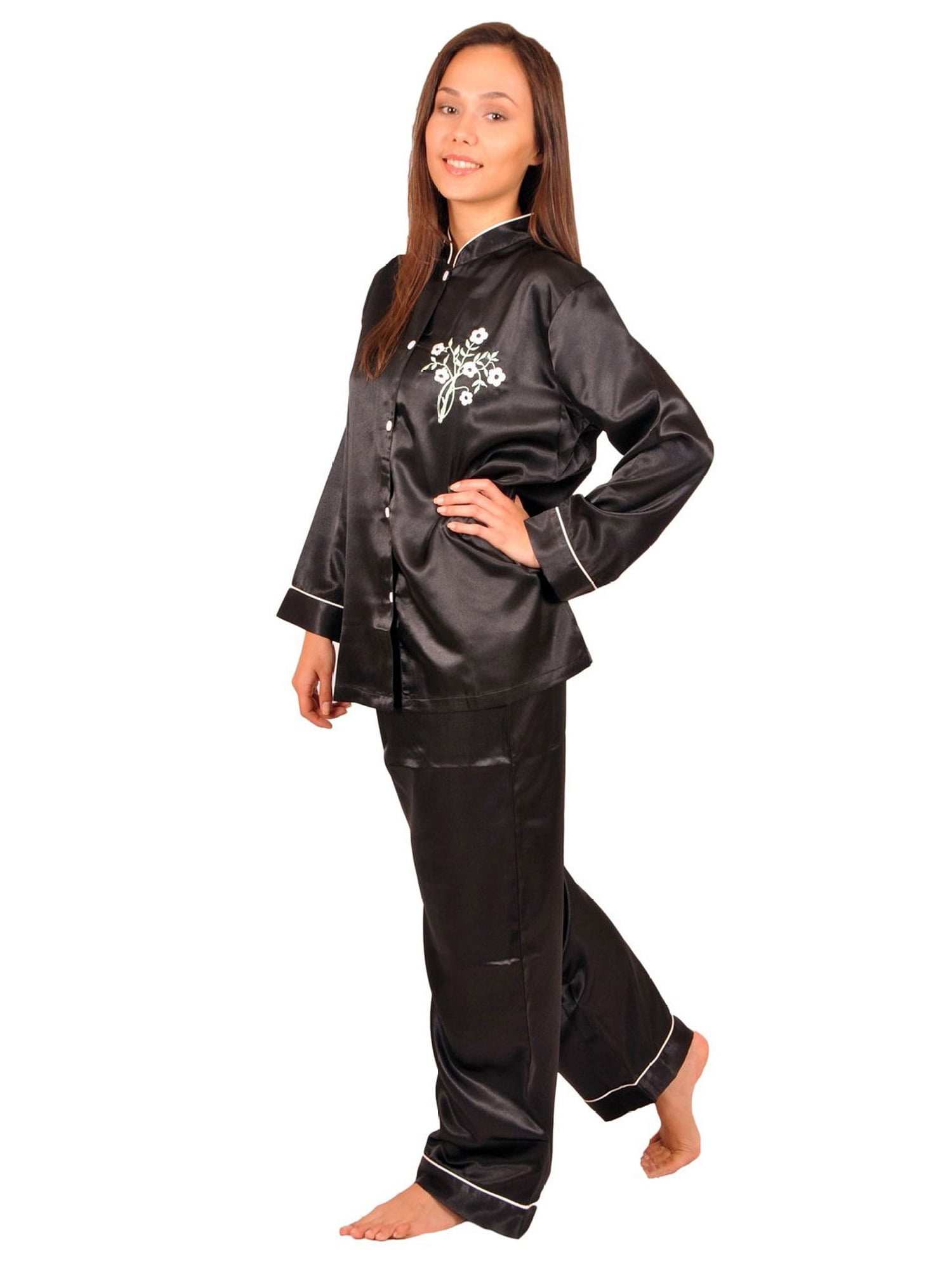 Up2date Fashion's Women's Mandarin Collar Pajamas