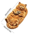 thumbnail image 6 of AMARHH Cat Shaped Fluffy Plush Floor Mat, Washable Faux Fur Animal Rug for Home Bedroom Living Room, Soft Cozy Bedside Decor Accent for Cat Lover Gift, 6 of 6