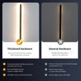 thumbnail image 3 of Luz blanca cálida de 23,6 pulgadas, luz de pared de tira larga LED simple, elegante lámpara colgante de pared de acrílico esmerilado, adecuada para uso en iluminación decorativa exterior/interior Sailing Electrónica, 3 of 5