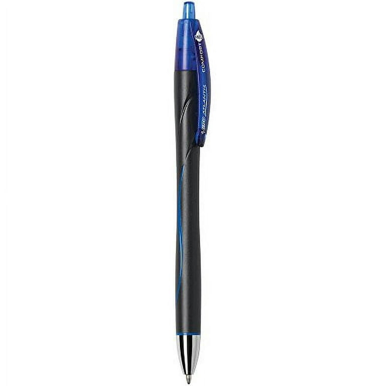 BIC Atlantis Retractable Ballpoint Pen, Medium 1mm, Assorted Ink/Barrel,  14/Pack (VCGAP141AST)