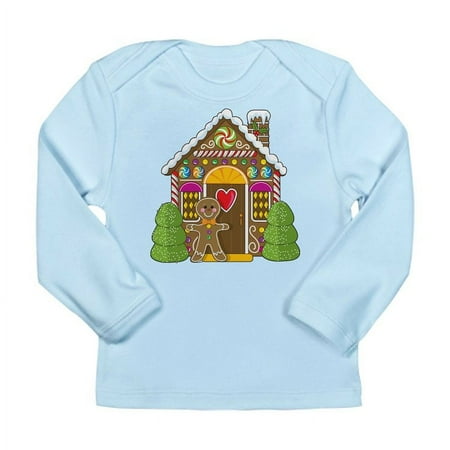 

CafePress - Gingerbread House Long Sleeve Infant T Shirt - Long Sleeve Infant T-Shirt