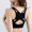 Black, variant on WCJM Women's Wireless Front Close Support Bra Back Adjusting Fit Full Cup Daily Comfortable Beige Bras