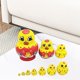 thumbnail image 3 of Adorable Chicken Pattern Nesting Dolls Matryoshka 10 Layers Housewarming Gifts CUTICAT muñeca rusa de anidación, 3 of 8