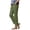 AG, variant on KPOPLK Linen Pants Women Wide Leg Palazzo Summer Flowy Pants Beach Vacation Clothes Elastic Waist Travel Trousers with Pockets Size XXXXL,Light Blue