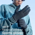 thumbnail image 2 of AONIJIE M58 Windproof Warm Gloves, Full Finger, Anti-Slip, Touchscreen for Running and Cycling, 2 of 4
