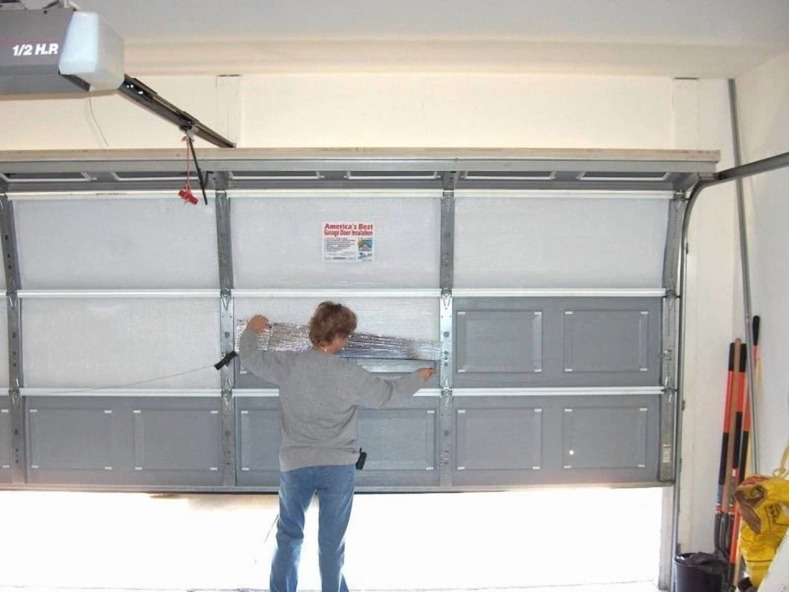 Garage Door Insulation Kit 60 Pcs Double Bubble REFLECTIVE Panels 24x48" SHEETS