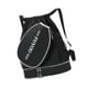 thumbnail image 5 of Bolsa de tenis, bolsa de gimnasio, mochila de viaje, bolso de mano con compartimento para zapatos y bolsillo lateral. Negro, 5 of 9