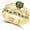 Yellow, variant on 14K Balck Gold-Plated Crown Design Claddagh Bridal Set 1 CT Heart-Cut Green Tourmaline Engagement Ring with Curved Wedding Band 925 Sterling Silver Anniversary Gift For Women