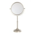 Better Homes & Garden Magnifying Extension Mirror, Satin Nickel