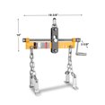 thumbnail image 3 of Performance Tool W41036 3/4-Ton Engine Leveler w/ Crank Handle, Three-Position Chain, Drop-Forged Steel Hooks, Yellow, 3 of 8