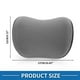 thumbnail image 3 of Almohada para el cuello de automóvil Unique Bargains, cojín para reposacabezas de asiento de automóvil, almohada para el cuello y la espalda, espuma viscoelástica de poliéster, negro y gris, 3 of 6
