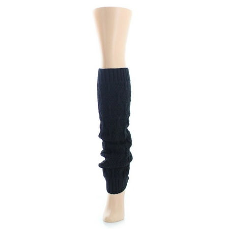 MeMoi Connected Diamonds Knit Legwarmer - Womens - Female