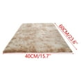 thumbnail image 2 of Fluffy Modern Area Rugs for Living Room Bedroom, Plush High Pile Tie-Dyed Rug for Kids Girls Room Nursery Home Decor, Upgrade Non-Slip Durable Rectangular Rug,Khaki, 2 of 2