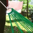 thumbnail image 5 of Cheers.US Camping Hammock Portable Mesh Nylon Rope Portable Travel Hammocks for Bedroom Indoor Hammock Chair Bed Outdoor Garden Patio Hanging Outdoor Indoor Bed Leisure Park Porch Backyard, 5 of 7