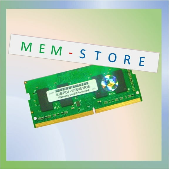 4GB DDR4 2133MHz 1Rx8 non-ECC SODIMM Crucial CT4G4SFS8213 Equivalent RAM Memory (3rd Party)