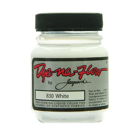 UPC: 0804551960949 | Dye-Na-Flow Fabric Colors white  2 1/4 oz.  830 (pack of 4)