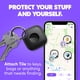 thumbnail image 2 of Life360 Paquete Inicial Tile (2024) – Rastreadores Bluetooth de Tile Mate & Slim para Llaves, Carteras, Teléfonos – iOS y Android (Negro), 2 of 5