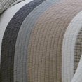 thumbnail image 3 of Nautica 201246 algod&oacute;n Colcha Reversible, Individual, Tideway, Bronceado/Gris, King, 1, 3 of 8