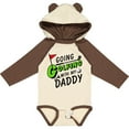 thumbnail image 3 of Inktastic Going Golfing with my Daddy- kids golf Boys or Girls Long Sleeve Baby Bodysuit, 3 of 5