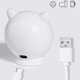 thumbnail image 4 of Mini lámpara de uñas, portátil, USB, UV LED, para esmalte de uñas en gel, para uso doméstico y en salones de uñas, mini lámpara de fototerapia con forma de gato (blanca), 4 of 5