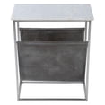 thumbnail image 3 of Butler Specialty Koler Marble And Leather Magazine Table In Gray, 3 of 9