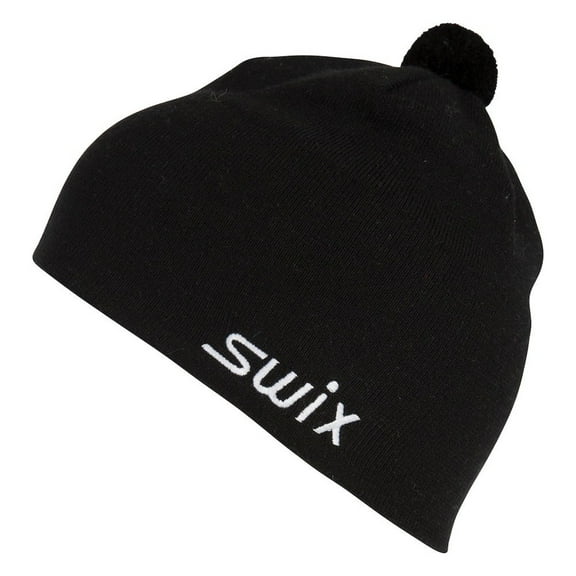 SWIX Unisex Tradition Black Hat (46574-10000-58)