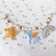 thumbnail image 4 of Mordedor de silicona con sonajero, anillos de madera, pulsera de cuentas de madera para la dentición A, 4 of 8