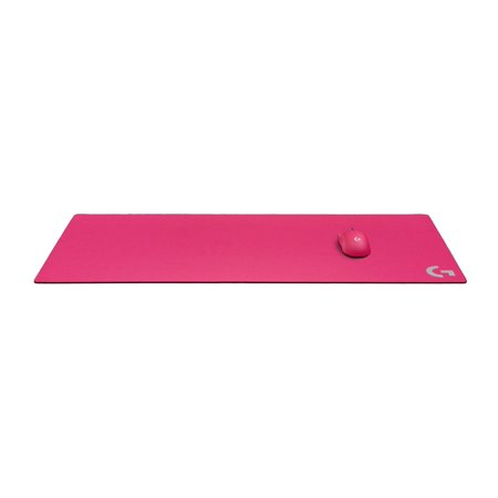 Logitech - G840 Cloth Gaming Mouse Pad with Rubber Base (Extra Large) - Pink