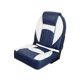 thumbnail image 2 of Accesorio de asiento de barco silla marina plegable profesional resistente para barcos yates cómodos cuero y azul de PVC, 2 of 8
