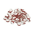thumbnail image 1 of Unique Bargains Perles Intercalaires 8mm, 100 Pcs Perles Intercalaires en Strass Rondes en Vrac pour Fabrication de Bijoux, Rouge, 1 of 5
