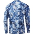 thumbnail image 2 of Huk Fishing Vented Pursuit LS Tee Shirt Mossy Oak Fracture Barracuda Large, 2 of 3