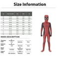 ZUITEH Deadpool Costume Cosplay Kids Adult Suit Anime Superhero