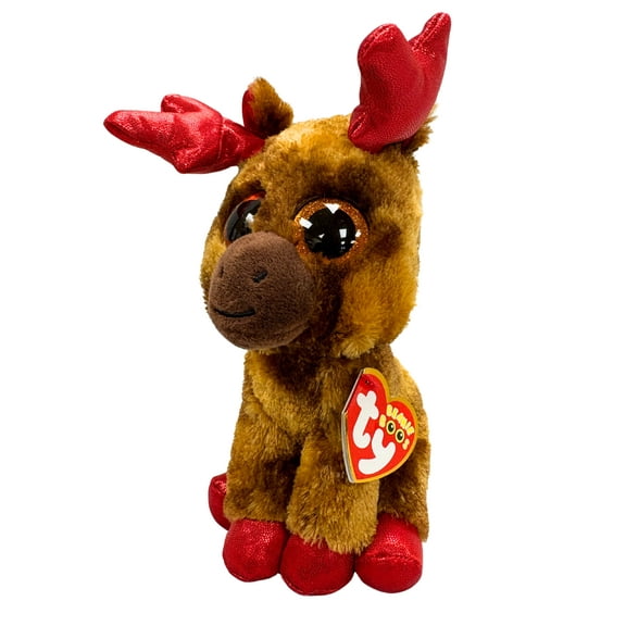 TY Beanie Boos - MAPLE the Moose (Glitter Eyes)(Regular Size - 6 inch) *Canada Exclusive*