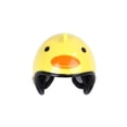 thumbnail image 2 of Methold Casco para mascotas, loros, sombreros, disfraces ajustables, accesorios, Protector, cascos para aves de corral, pollo, pájaro, pato Juguetes para pájaros amarillo Methold PT003691-02, 2 of 6