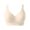 Beige, variant on Xijirk Women Wireless Bra with Wide U‑neck Vest Shoulder Straps Built‑in Inner Cup Structure Plain Smooth Outline for Daily Errands and Weekend Leisure Trips,Pink,S