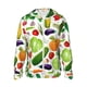 thumbnail image 1 of Fotbe Vegetables2 Chaqueta con Protección Solar UPF 50+ para Hombre y Mujer, Camisa con Capucha y Bolsillos-Small, 1 of 7