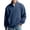A-Navy, variant on KKBOTIVE Men's Quarter Zip Sweatshirt Casual Winter Warm Pullover Stand Collar Loose Fit Hoodies, Dark Green Size: M