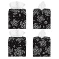 thumbnail image 2 of Balery Turtle Porta Pañuelos de Cuero con Estampado – Funda Moderna Cuadrada para Caja de Pañuelos, Dispensador 5x5x5'', 2 of 7