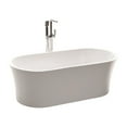 thumbnail image 4 of Vanity Art 63'' x 29.5'' Freestanding Soaking Bathtub, 4 of 5