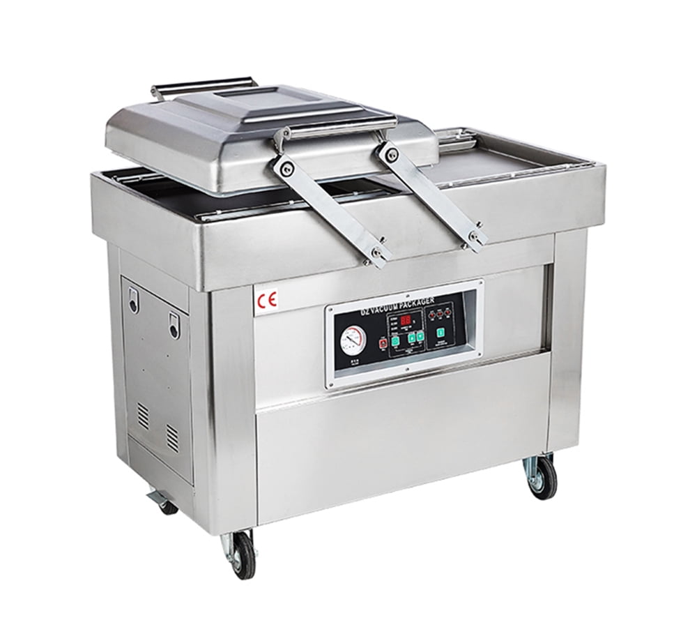 Vacuum Sealing Packaging Machine Food Sealer Two Chambers 220V