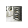 thumbnail image 2 of Homestyles Étagère en Acier Inoxydable à Six Niveaux Gris, 2 of 12