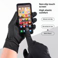 thumbnail image 3 of sunsanly 1 Pair Winter Cycling Gloves Windproof Waterproof Touchscreen Anti-slip Thermal Cold Weather Men Women Full Finger Motorcycle Riding Gloves, 3 of 7