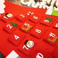thumbnail image 3 of Calendario de Adviento de fieltro colgante de Navidad, Papá Noel DIY, decoraciones navideñas para el hogar, Año Nuevo, 3 of 4