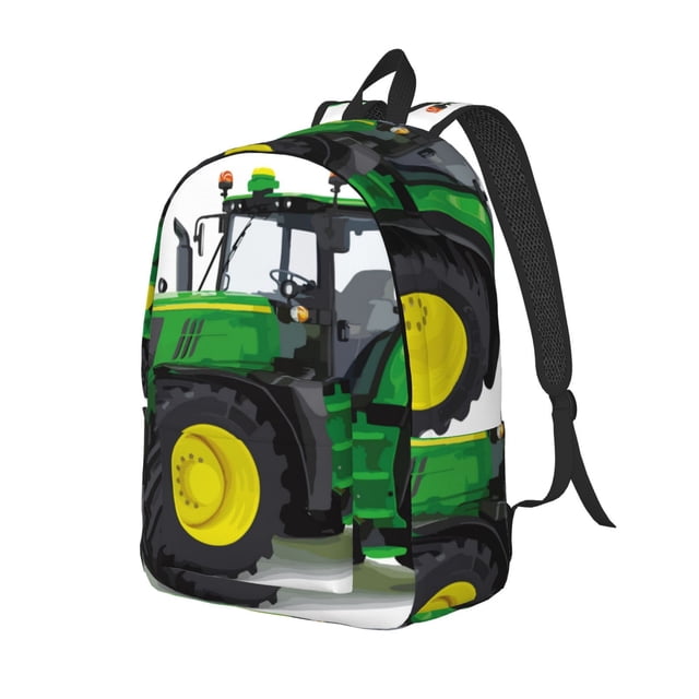 Fotbe big farm tractor Mochila de Lona con Estampado, Mochila Duradera, Mochila Versátil de Alta Calidad, Mochila Compacta Vintage-Medium