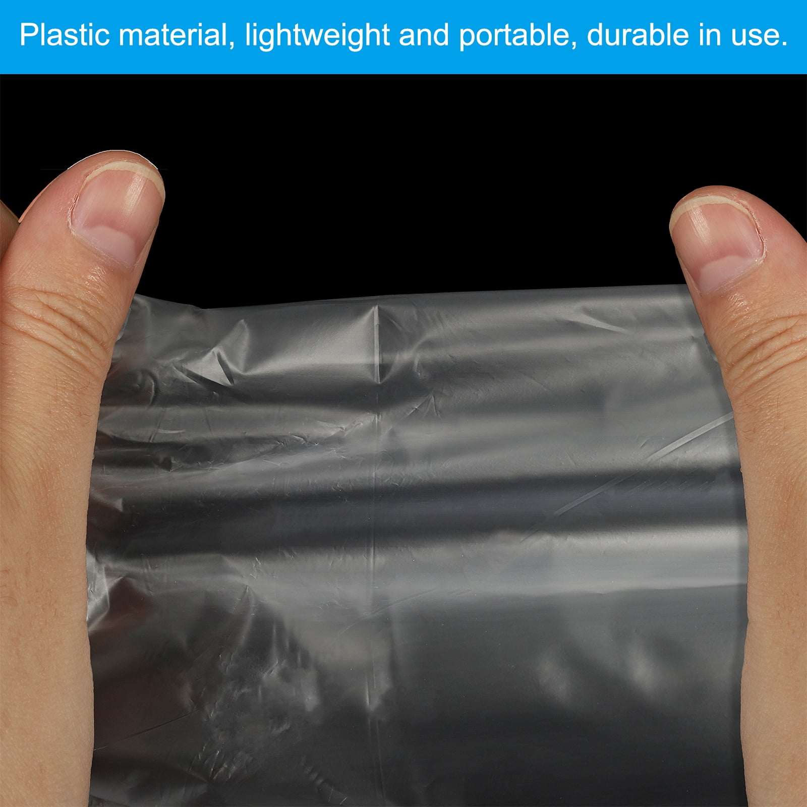 Uxcell 17x5" Wet Umbrella Bags Clear Disposable Rain Bags Umbrella Sleeve Big Covers 400 Pcs
